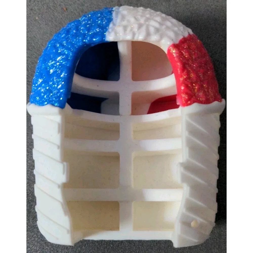 Retired Bath Body Works Snow Cone Pocketbac Holder BBW‎ Patriotic Santizer Rare